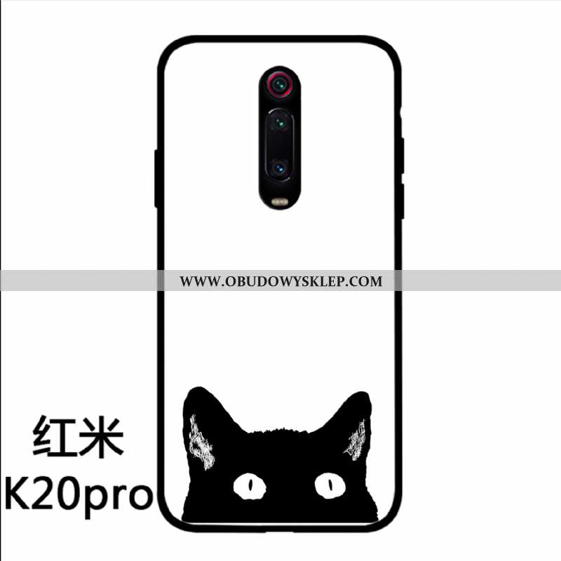 Pokrowce Xiaomi Mi 9t Pro Szkło Zakochani Mały, Obudowa Xiaomi Mi 9t Pro Osobowość Etui Biała