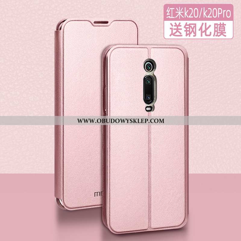 Pokrowce Xiaomi Mi 9t Pro Trendy Klapa Czerwony, Obudowa Xiaomi Mi 9t Pro Silikonowe Siatkowe Niebie