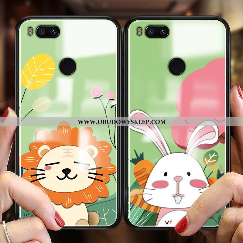 Pokrowce Xiaomi Mi A1 Trendy Zielony Zakochani, Obudowa Xiaomi Mi A1 Ochraniacz Trudno Zielone