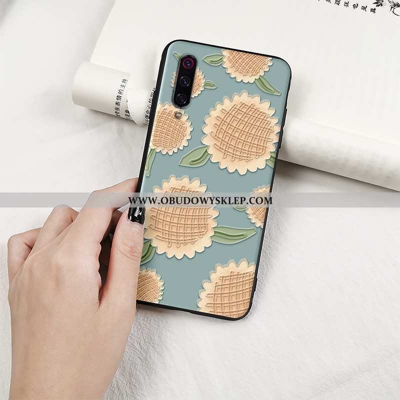 Pokrowce Xiaomi Mi A3 Trendy Relief Dostosowane, Obudowa Xiaomi Mi A3 Miękki Silikonowe Niebieska