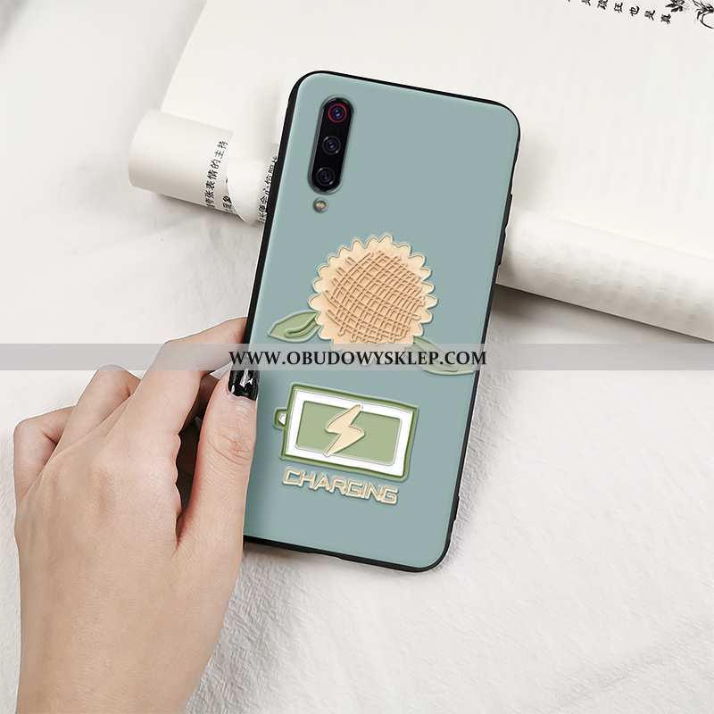 Pokrowce Xiaomi Mi A3 Trendy Relief Dostosowane, Obudowa Xiaomi Mi A3 Miękki Silikonowe Niebieska