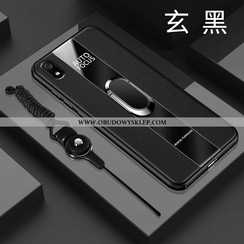 Pokrowce Xiaomi Redmi 7a Szkło Czerwony Telefon Komórkowy, Obudowa Xiaomi Redmi 7a Skóra Czerwony Ne