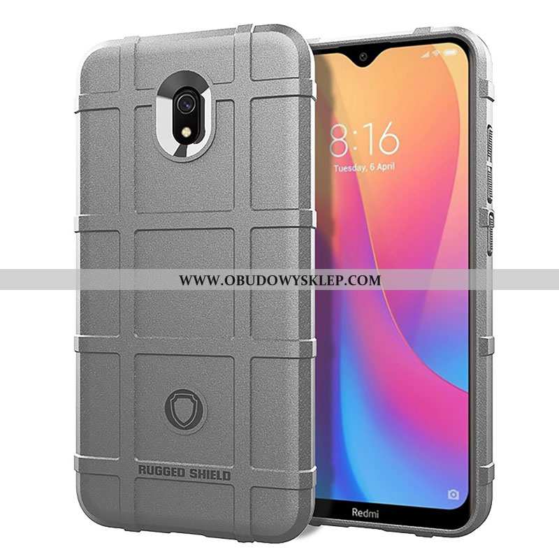 Pokrowce Xiaomi Redmi 8a Kreatywne All Inclusive Silikonowe, Obudowa Xiaomi Redmi 8a Trendy Czerwony