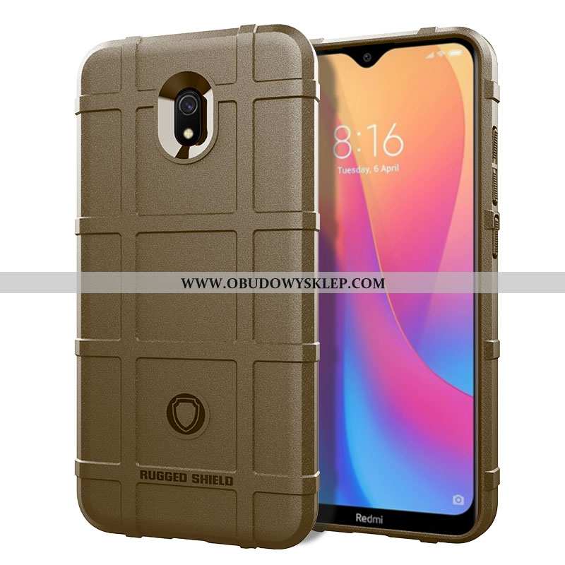 Pokrowce Xiaomi Redmi 8a Kreatywne All Inclusive Silikonowe, Obudowa Xiaomi Redmi 8a Trendy Czerwony