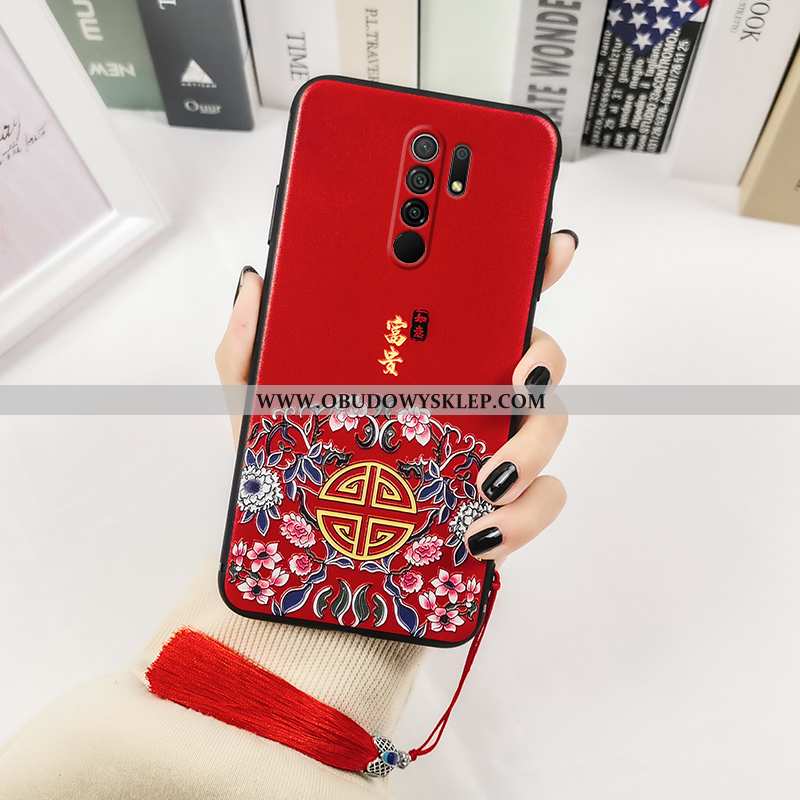 Pokrowce Xiaomi Redmi 9 Ochraniacz Pałac Chiński Styl, Obudowa Xiaomi Redmi 9 Nadrukiem Anti-fall Cz