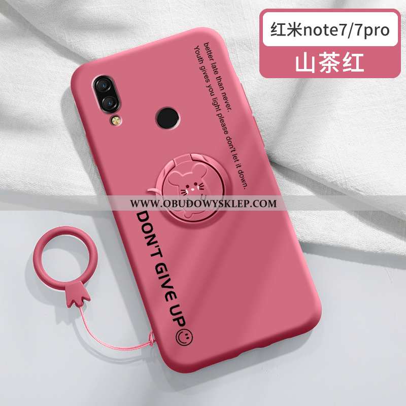 Pokrowce Xiaomi Redmi Note 7 Kreatywne Ochraniacz Futerał, Obudowa Xiaomi Redmi Note 7 Trendy Czerwo