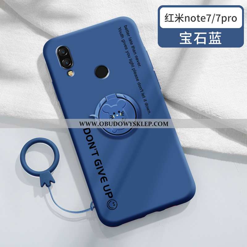 Pokrowce Xiaomi Redmi Note 7 Kreatywne Ochraniacz Futerał, Obudowa Xiaomi Redmi Note 7 Trendy Czerwo