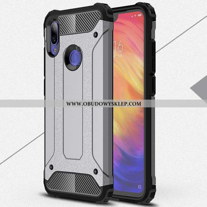 Pokrowce Xiaomi Redmi Note 7 Silikonowe Etui Futerał, Obudowa Xiaomi Redmi Note 7 Ochraniacz Biały B