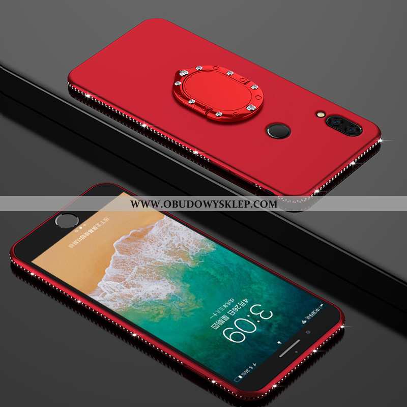 Pokrowce Xiaomi Redmi Note 7 Trendy Anti-fall Miękki, Obudowa Xiaomi Redmi Note 7 Cienkie Czerwony C