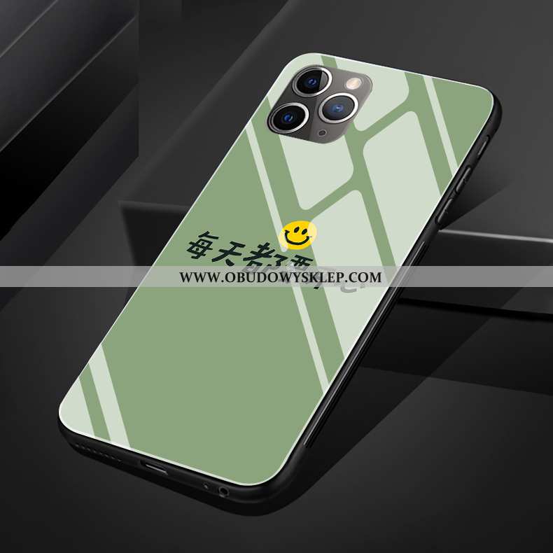 Pokrowce iPhone 11 Pro Max Szkło Telefon Komórkowy Czerwony, Obudowa iPhone 11 Pro Max Silikonowe Fu