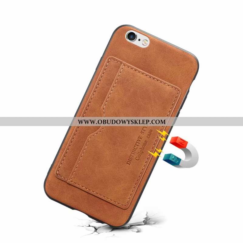 Pokrowce iPhone 6/6s Plus Skórzane Etui All Inclusive Futerał, Obudowa iPhone 6/6s Plus Skóra Wsporn