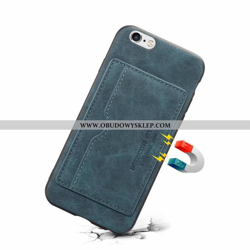 Pokrowce iPhone 6/6s Plus Skórzane Etui All Inclusive Futerał, Obudowa iPhone 6/6s Plus Skóra Wsporn