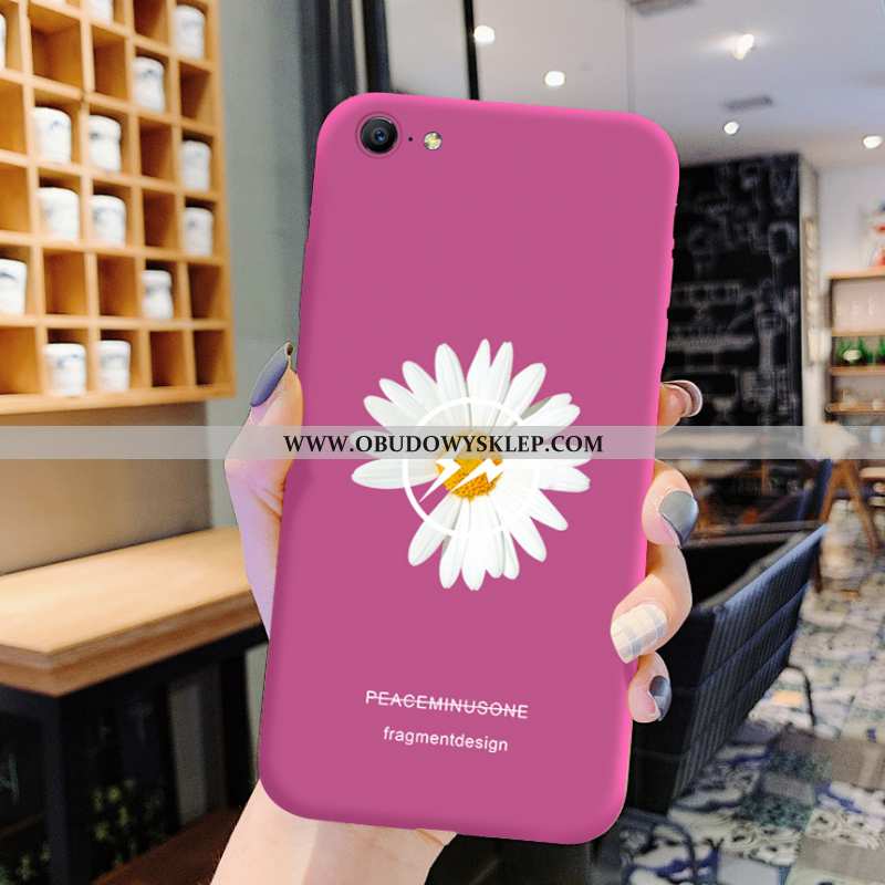 Pokrowce iPhone 8 Ochraniacz Miękki Smok, Obudowa iPhone 8 Trendy Etui Różowy