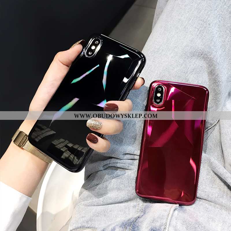 Pokrowce iPhone X Luksusowy Telefon Komórkowy Moda, Obudowa iPhone X Eleganckie Czerwony Czerwona