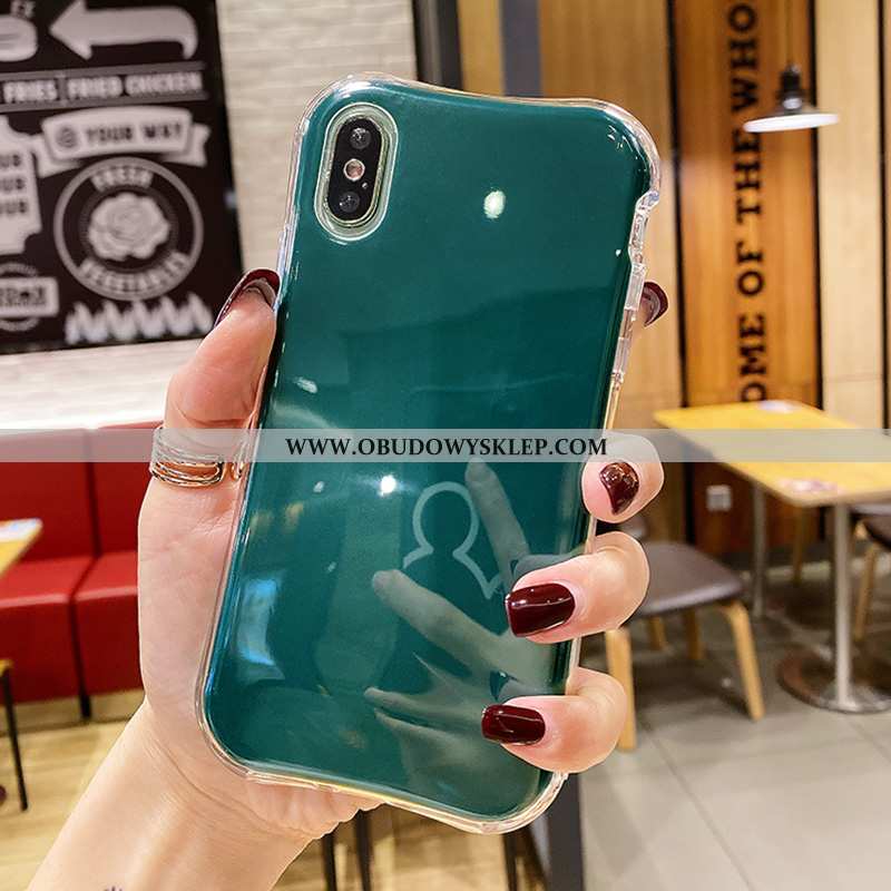 Pokrowce iPhone X Ochraniacz Telefon Komórkowy Kreatywne, Obudowa iPhone X Osobowość Mały Czerwona