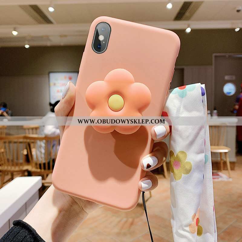 Pokrowce iPhone X Trendy Czerwony Netto Telefon Komórkowy, Obudowa iPhone X Moda Proste Żółta