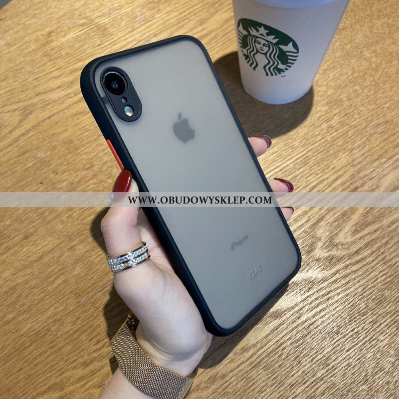 Pokrowce iPhone Xr Trendy Wysoki Koniec Futerał, Obudowa iPhone Xr Przezroczysty Jasny Czarna