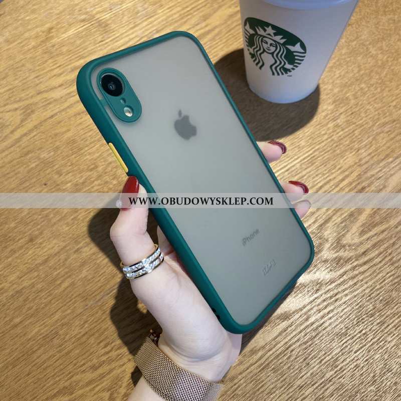 Pokrowce iPhone Xr Trendy Wysoki Koniec Futerał, Obudowa iPhone Xr Przezroczysty Jasny Czarna