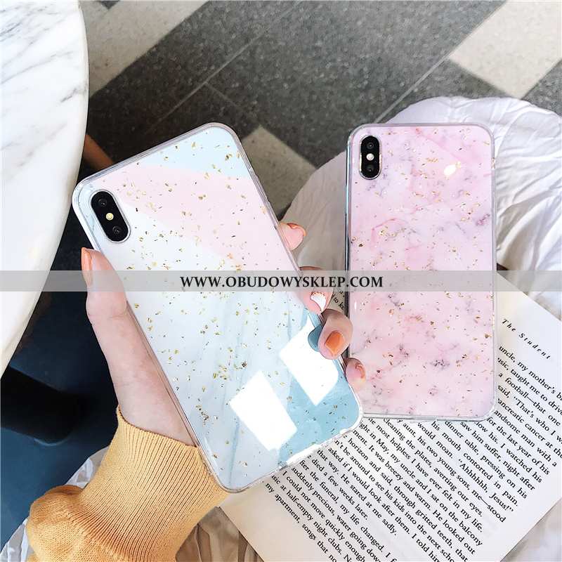 Pokrowce iPhone Xs Kreatywne Etui Telefon Komórkowy, Obudowa iPhone Xs Trendy All Inclusive Rozowa