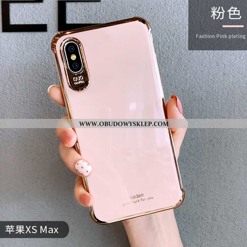 Pokrowce iPhone Xs Max Trendy Szary Etui, Obudowa iPhone Xs Max Miękki Zielony Zielone