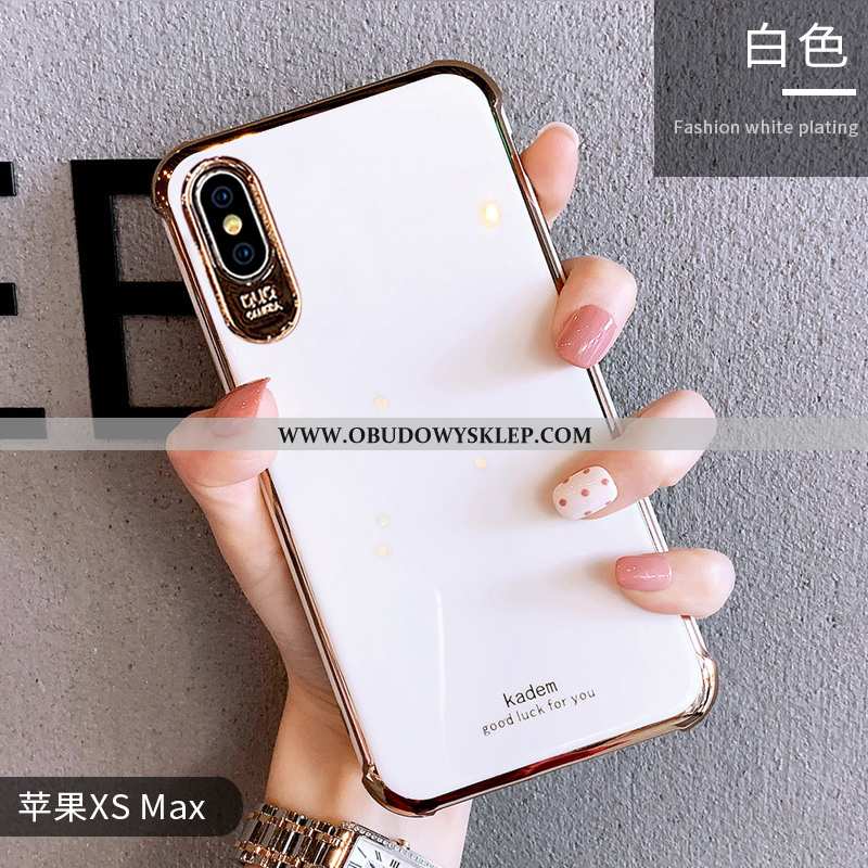 Pokrowce iPhone Xs Max Trendy Szary Etui, Obudowa iPhone Xs Max Miękki Zielony Zielone