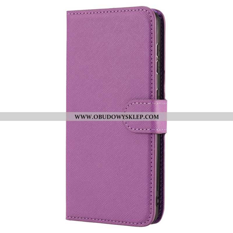 Etui Etui Folio do Samsung Galaxy S22 5G Teksturowane Z Możliwością Odpięcia