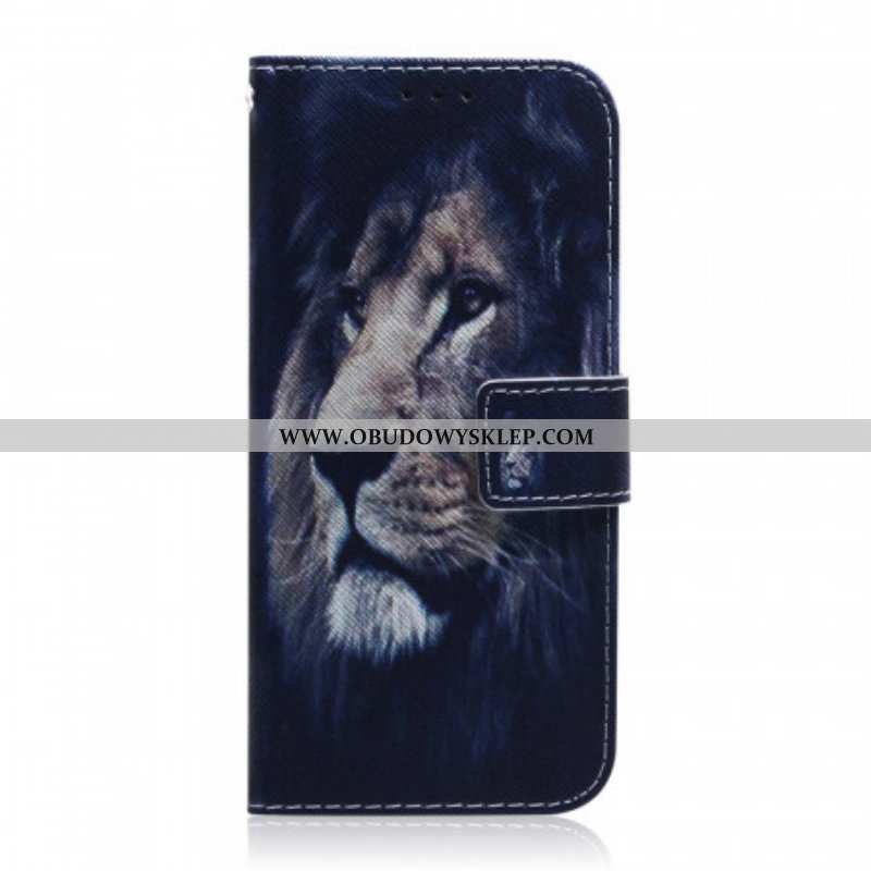 Etui Folio do Honor 50 Lite Śniący Lew