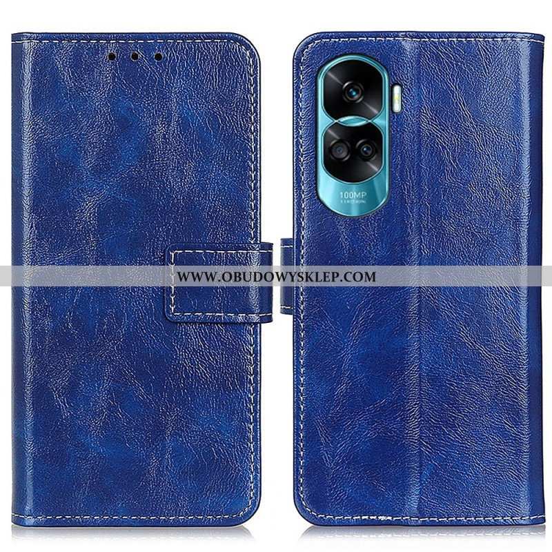 Etui Folio do Honor 90 Lite Lakierowane Z Widocznymi Szwami