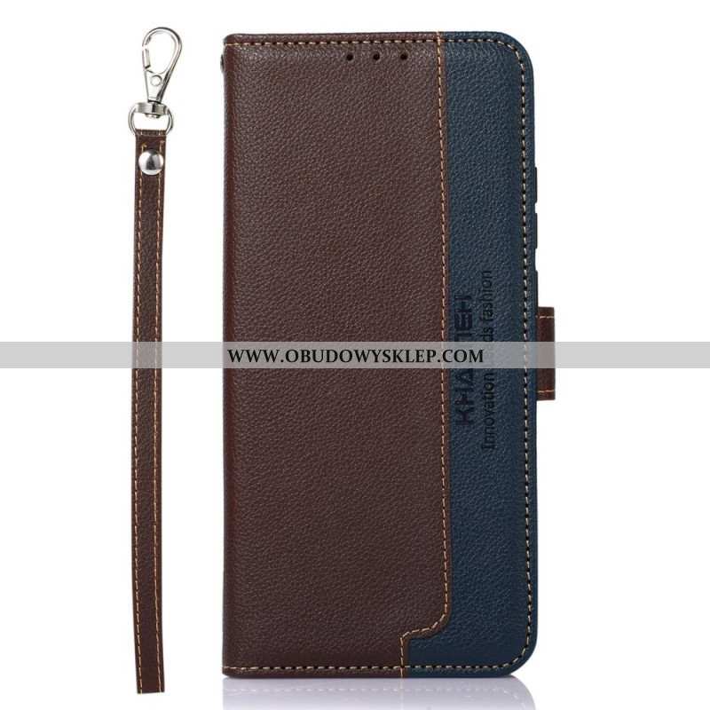 Etui Folio do Honor 90 Lite Liczi Style Rfid Khazneh