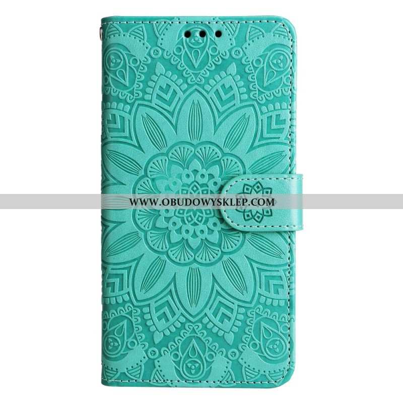 Etui Folio do Honor 90 Lite z Łańcuch Mandala Z Paskiem