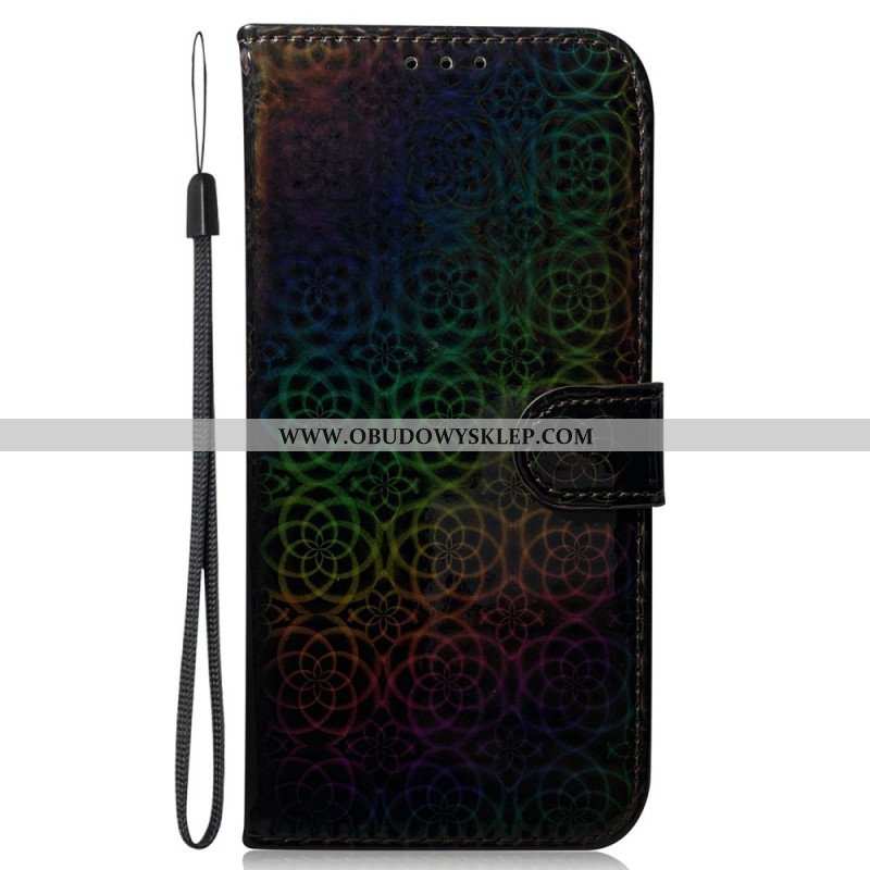 Etui Folio do Honor 90 z Łańcuch Dyskoteka Na Ramiączkach