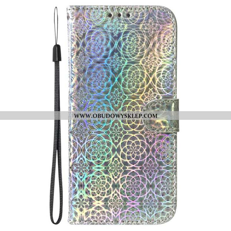 Etui Folio do Honor Magic 5 Lite Styl Dyskotekowy