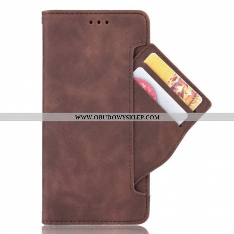 Etui Folio do Moto G100 Wielokartowa Klasa Premier