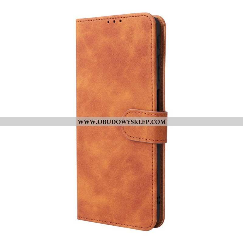 Etui Folio do Moto G51 5G Dotyk Skóry W Stylu Vintage