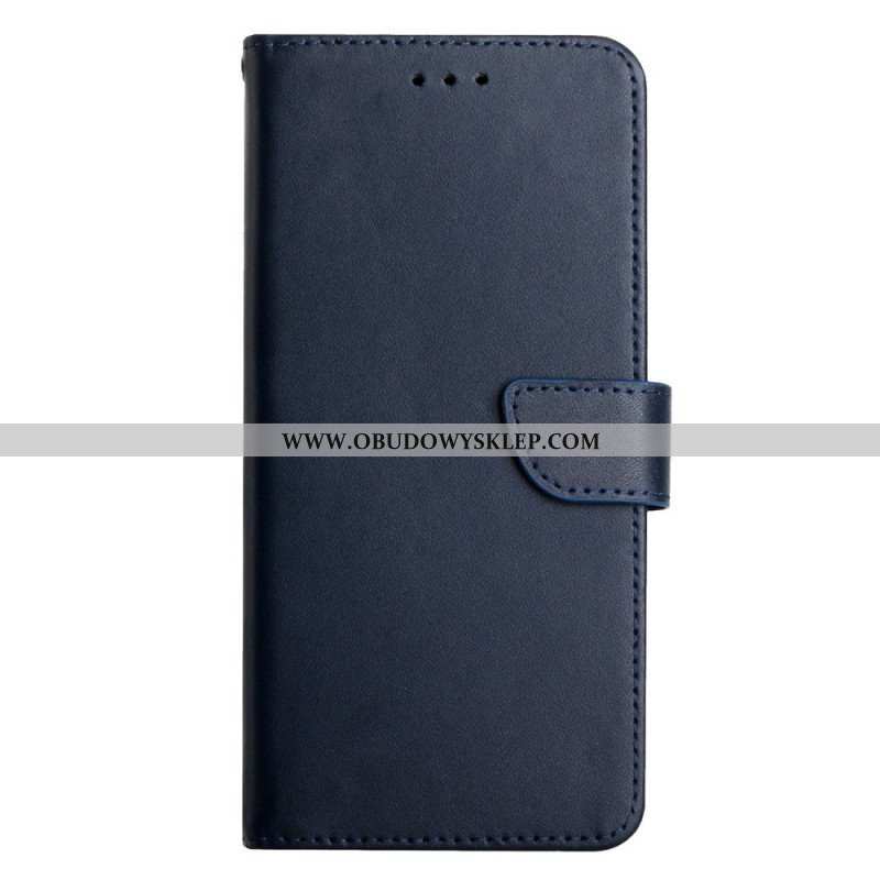 Etui Folio do OnePlus Nord 2T 5G Prawdziwa Skóra Nappa