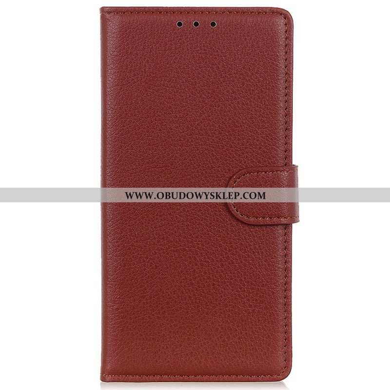 Etui Folio do OnePlus Nord 2T 5G Tradycyjna Sztuczna Skóra