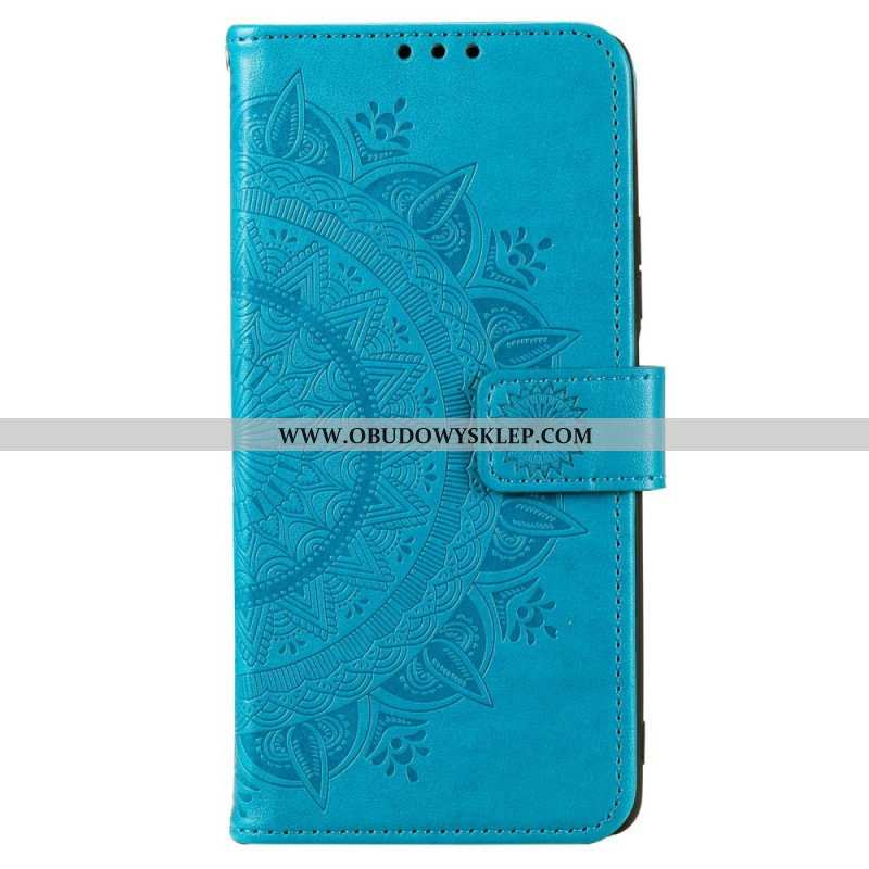 Etui Folio do OnePlus Nord CE 2 5G Kwiatowa Mandala