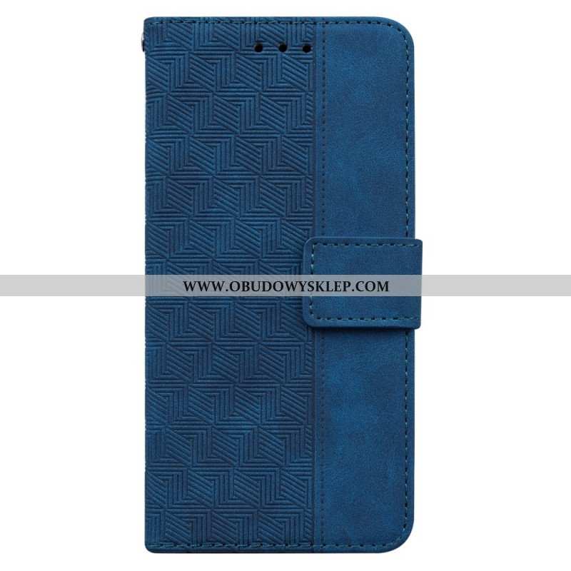 Etui Folio do OnePlus Nord CE 2 5G Przeszycia Ze Sztucznej Skóry