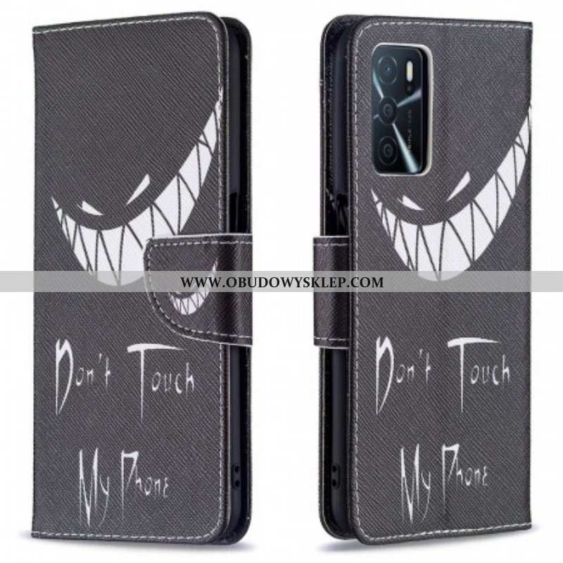 Etui Folio do Oppo A16 / A16s Diabelski Telefon