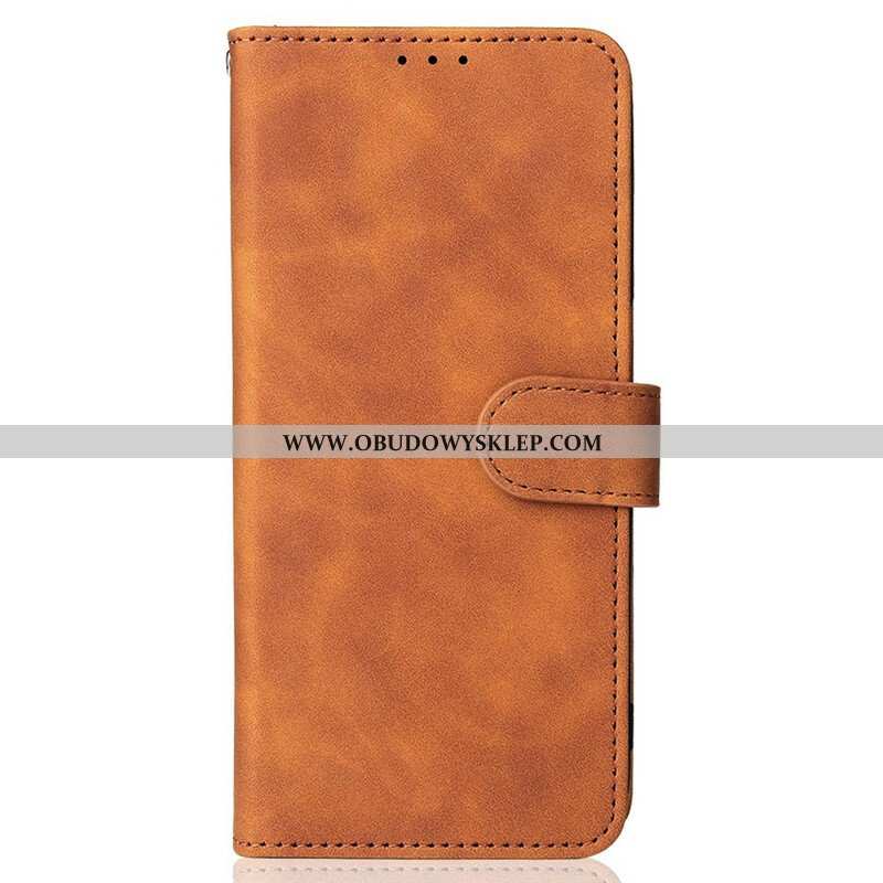 Etui Folio do Oppo A16 / A16s Dotyk Skóry