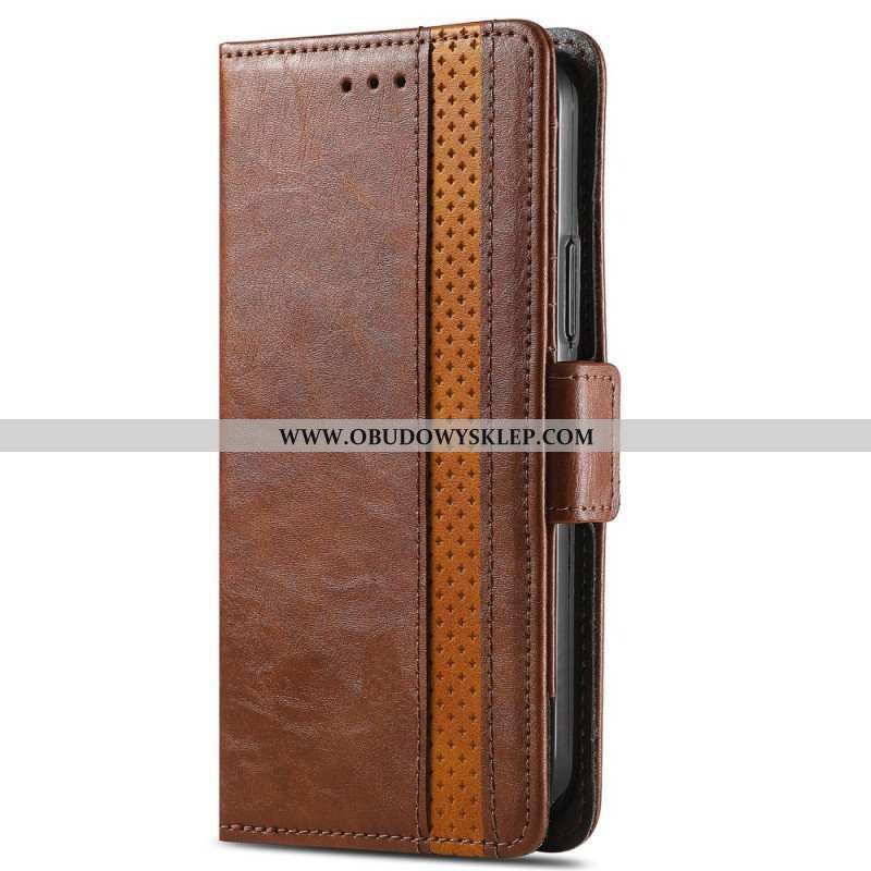 Etui Folio do Oppo A54 5G / A74 5G Dwukolorowe Podwójne Zapięcie