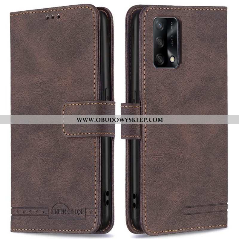 Etui Folio do Oppo A74 4G Kolor Rfid Binfen