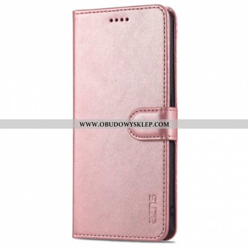 Etui Folio do Oppo A94 5G Efekt Skóry Azns