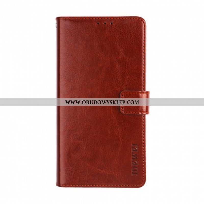 Etui Folio do Oppo A94 5G Imitacja Skóry Idewei