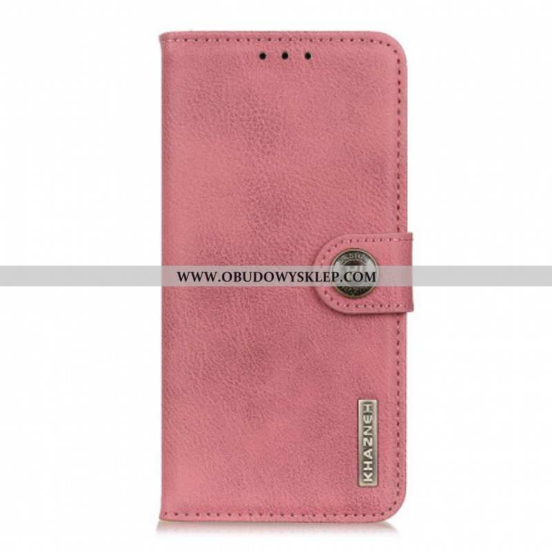 Etui Folio do Oppo A94 5G Imitacja Skóry Khazneh