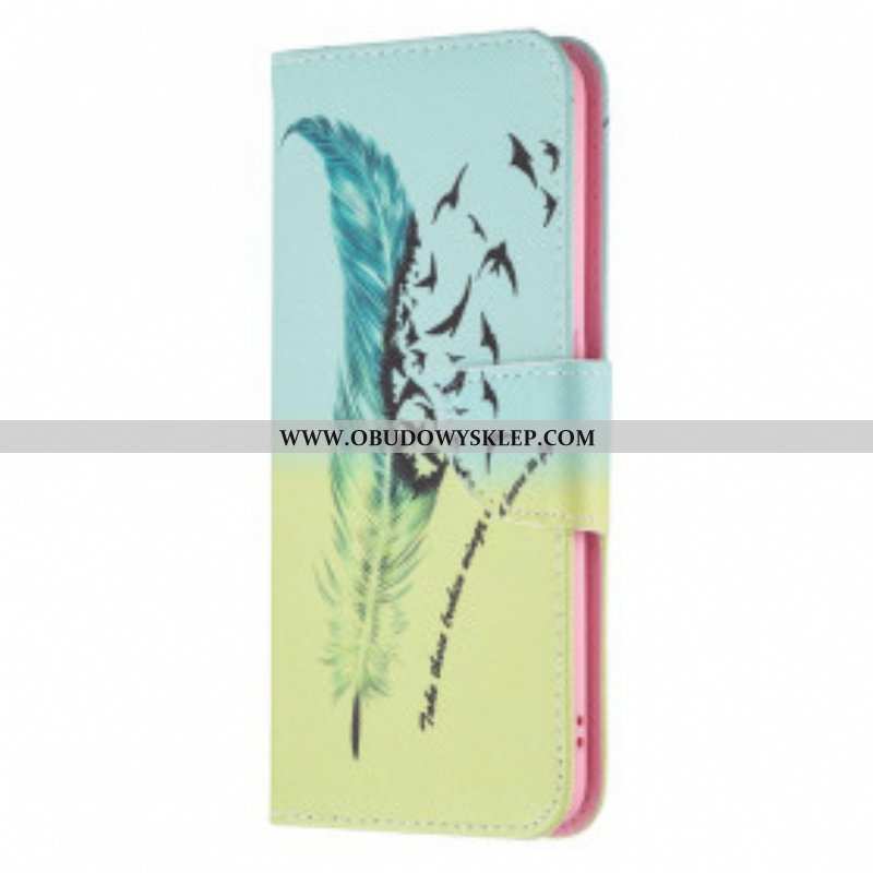 Etui Folio do Oppo A94 5G Uczyć Się Latać