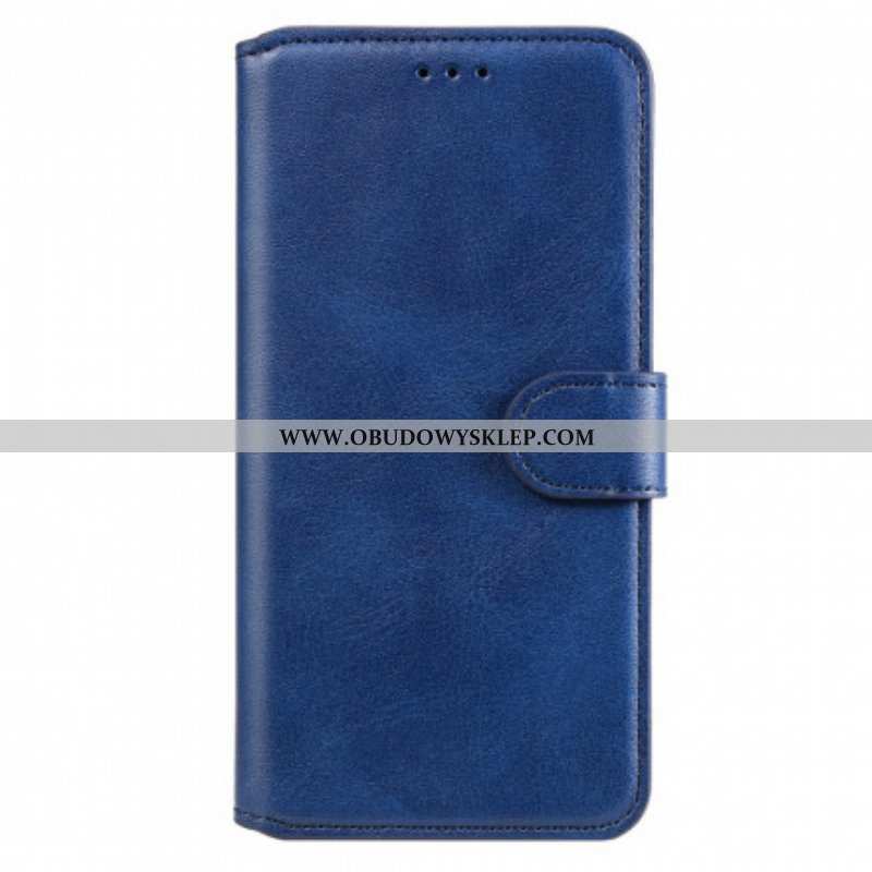 Etui Folio do Oppo Reno 6 5G Jednolity Kolor