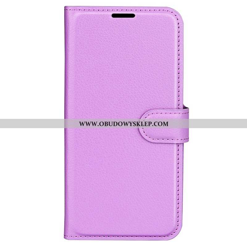 Etui Folio do Oppo Reno 7 Klasyczny Skórzany Styl