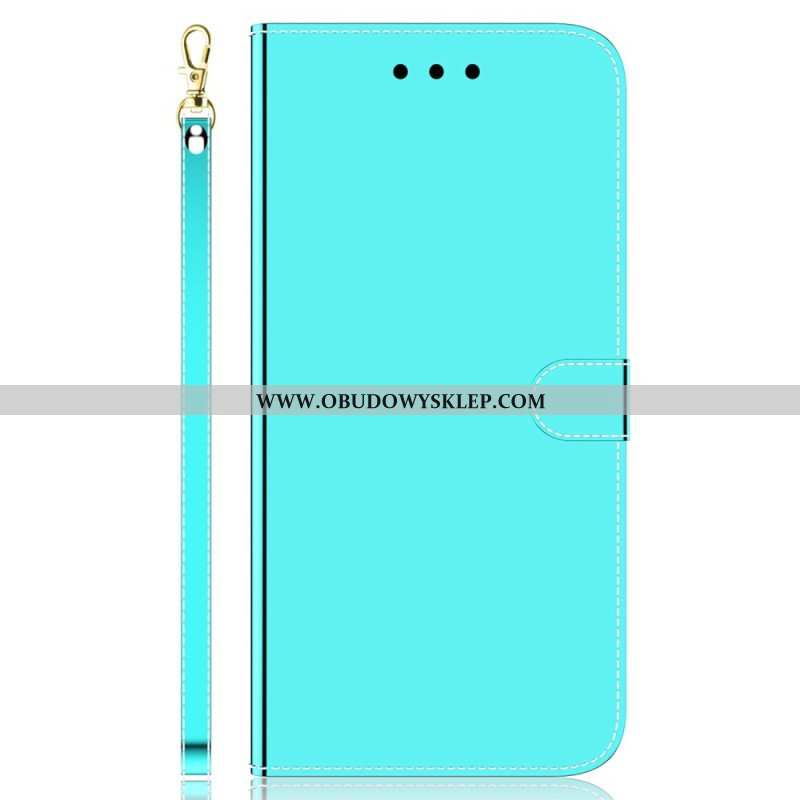 Etui Folio do Oppo Reno 8 Lustro I Smycz