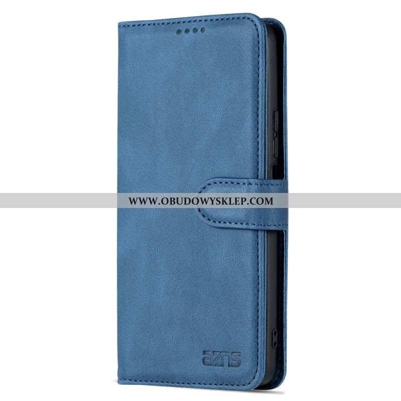 Etui Folio do Poco F4 Stylizacja Skóry Azns